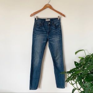 Madewell High Riser Skinny Jeans